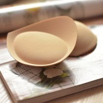 Swimsuit chest cushion Swimming special waterproof thickened small breasted with large gathering triangular cup bikini replacement sponge inserts