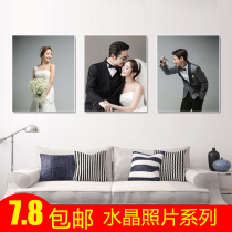 Crystal table making wedding photos enlarged photos custom prints Ramina photo frame hanging wall printing photo making