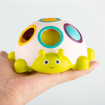 Baby early education grip pressing finger small beetle baby 12 months buckle hole ball educational toy 3 years old can bite 6