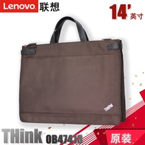 Lenovo ThinkPad computer bag X390 X1 X270 X280 T490 cross shoulder bag mens business briefcase female Hand bag 14 inch notebook bag 0B