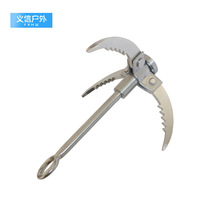 Wild survival hook Life-saving flying tiger claw climbing claw Survival flying claw outdoor upgrade serrated triangle mountaineering hook