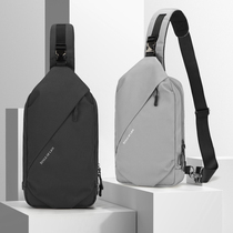 Original new satchel mens breast charter capable of single shoulder skewed satchel mens bag backpack mens bag packs