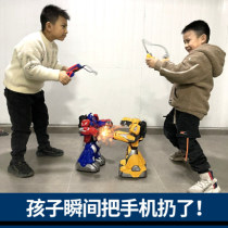 Toys Children over 3 years old battle robots Intelligent somatosensory double fight Boxing boy birthday gift