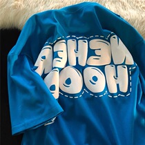 Salt chic Hong Kong flavor short sleeve T-shirt female summer loose Korean version ins tide brand Harajuku wind Japanese half sleeve clothes