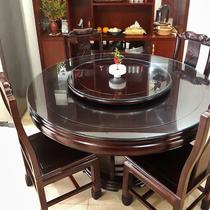Tempered glass table set as spacer round table mat table top hotel anti-oil tea table face round glass sheet