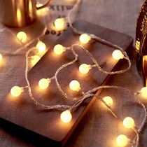 Star light string small colored light flashing light string lamp star bedroom atmosphere lighting room decoration Christmas and New Year decoration