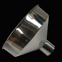 Duowei thickened stainless steel funnel large diameter industrial funnel wine leakage oil leakage with filter screen household extra large small bucket