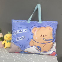 Kindergarten quilt storage bag special entrance into the park quilt bag clothing childrens bedding tote bag