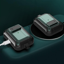 Anti-fall mecha for Apple Airpods pro protective sleeve headset Protective case 1 2 airpods box 3 men