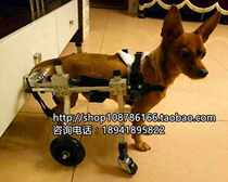 Dog Wheelchair Disabled Pet Rear Limb Rehabilitation Scooter Paralysed Dog Rehabilitation Training Car Rear Limb Four-wheel Moped