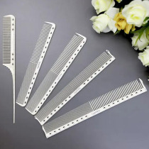 Elvin hot Chuanmu scale bar pointed tail comb digital ceramic bafei shadow hot hair comb Baidu perm