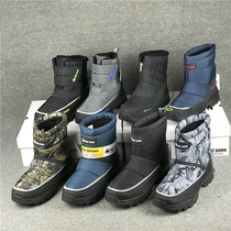 Export to Japan winter outdoor snow boots plus velvet thick warm mens boots waterproof non-slip lightweight high cotton shoes men