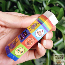 Japan imported Anpanman childrens eraser for primary school students 2b rubs clean 4b leaves no marks and no debris