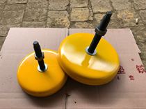  Shock absorber iron S78-10 yellow shock absorber iron cast steel pad Iron punch mattress iron machine tool foot