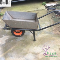 Solo wheel trolley construction site agricultural sand mud construction dump garbage handling goods garden manpower trolley