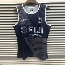 2019 FIJI Vessel Olive Rugby Jersey FIJI VEST Rugby Jesery