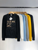 2021 autumn and winter New Yu Wenle Chao brand bear love boy embroidered sweater men and women with Terry tb coat