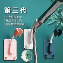 Punch-free fixed shower nozzle seat shower head shower suction cup holder adhesive hook powerful viscose universal shower bracket