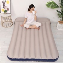 Inflatable mattress floor sleeping mat single portable folding moisture-proof inflatable cushion air mattress simple home air bed