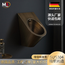Bar KTV creative bronze stainless steel urinals men wall urinal urinal antique urinal toilet