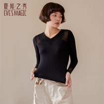 Summer baby show new sexy skin-friendly health and comfortable top lace print womens pajamas spring and autumn home wear
