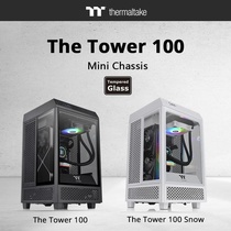 Tt desktop computer host white empty chassis The Tower 100 ITX mini case new lower