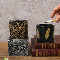 Hotel Advanced Sensation Retro Cement Ashtrays High-end Atmosphere Upper Class Internet Red Creative Personality Trend Design Sense