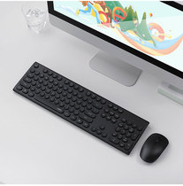 Leibo X260 Wireless Keyboard Mouse set office keyboard mouse set mute light and thin girl notebook keyboard