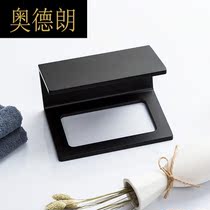sd Nordic toilet black shelf square towel ring towel rack towel rack towel rack bathroom storage