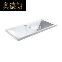 BB factory direct acrylic embedded rectangular bathtub surfing bubble massage 1 4- 1 7 3399