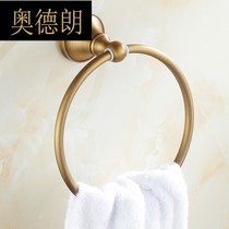 All copper antique towel ring European towel ring towel hanging ring hanging towel rack ring towel ring hanging European style