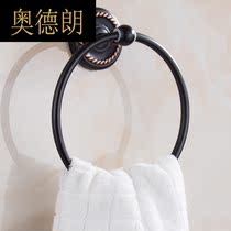 ay all copper towel ring European retro towel rack hanging towel ring towel hanging ring bathroom towel rack