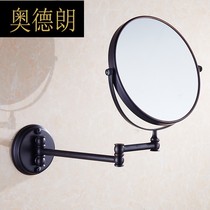 Double-sided beauty mirror wall cosmetic mirror 3x magnifying glass folding telescopic 8-inch desk mirror bathroom vanity mirror