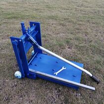 Aerated block brick cutting machine fine-tuning foam lightweight cutting white brick manual pressure brick machine press knife new brick laying artifact