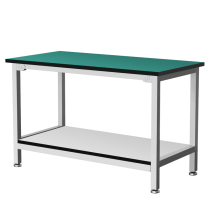 Anti-static workbench Double-layer table Operation table Maintenance inspection table Electronic factory workshop work table Packing table table