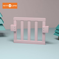 Solid wood toddler crib fence accessories Henry childrens single bed safety door