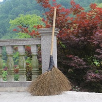 Site broom Sanitation broom Sweeping yard Bamboo broom broom Outdoor sweeping broom Bamboo broom Large size