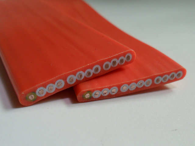 Supply TVVB flat cable 12 core 1.5 square flat line Tian car flat line driving flat cable