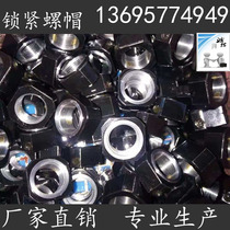 Square ball screw support seat lock nut screw lock lock nut M08 M10 M12 M15 * 1