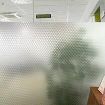 Toilet window sticker transparent opaque opaque bathroom window paper frosted toilet office glass sticker