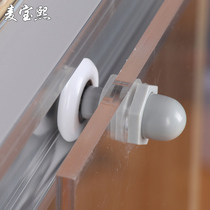 Old-fashioned arc shower room pulley curved bathroom door glass sliding door wheel single wheel bath screen partition bathroom accessories