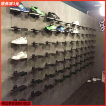 Thickened special wall shoe tray Shoe hanging shoe rack store bracket on the wall Shoe holder display rack Sports shoes shoe store supplies
