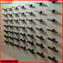 Indoor wall Wall display cabinet Display cabinet Store Commercial shoe shelf Shoe bag Childrens shoes shop Simple paint shop