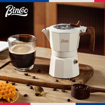 Bincoo Mocha pot double-valve coffee maker is now brewing concentrated extraction pot coffee pot Italian outdoor Moka pot