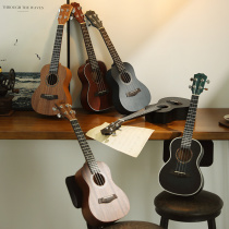 Original imported peach mahogany fat Ukriri veneer boy girl general guitar professional Ukrili