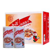 Wahaha longan lotus seed eight treasures porridge 360g * 12 cans whole box grain breakfast convenient casual fast food Wahaha ha