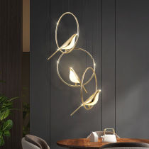 Xi den New Chinese modern minimalist home Romantic Creative Art Bedroom Restaurant Light Personality sweet and meritocratic gold