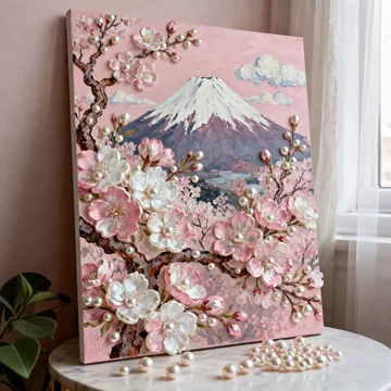 数字画富士山-数字画富士山促销价格、数字画富士山品牌- 淘宝