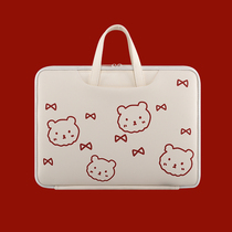 Nice laptop Hand bag computer bag female Lenovo Asus Dell Apple Xiaomi 13 3 14 15 6 inch Huawei 14 girls 15 6air simple ins Wind 16Mac