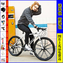 Giant adapted mountain bike adult disc brake men and women 30-speed shock-absorbing one-wheel racing off-road middle school